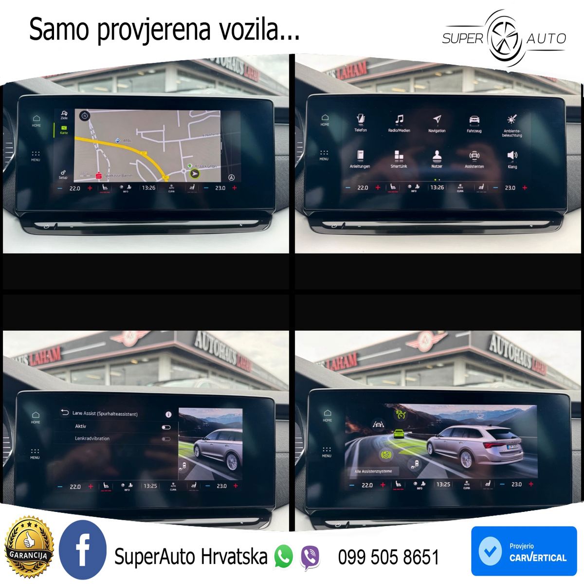 Škoda Octavia Combi 2.0 TDI (150 KS) DSG LED+GR SJED+ACC