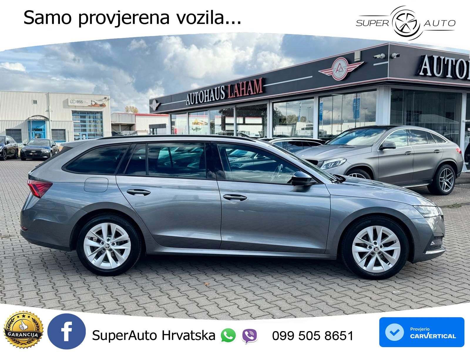 Škoda Octavia Combi 2.0 TDI (150 KS) DSG LED+GR SJED+ACC