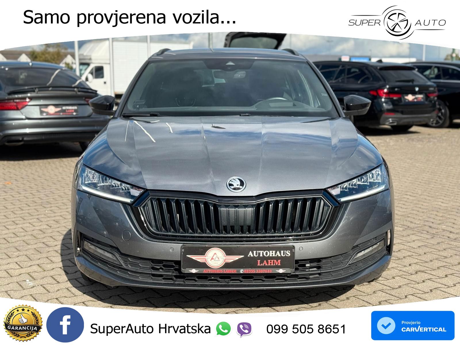 Škoda Octavia Combi 2.0 TDI (150 KS) DSG LED+GR SJED+ACC