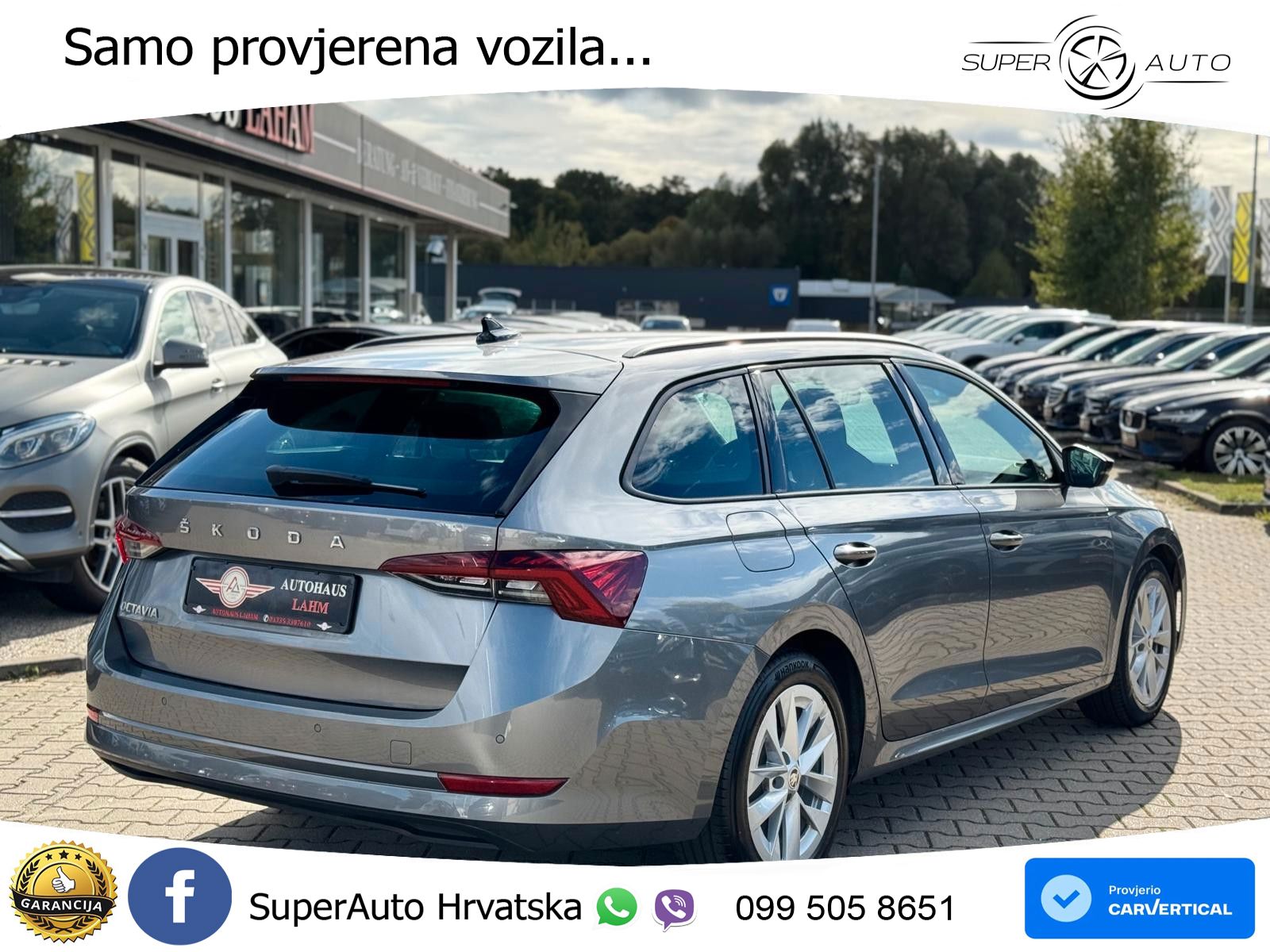 Škoda Octavia Combi 2.0 TDI (150 KS) DSG LED+GR SJED+ACC