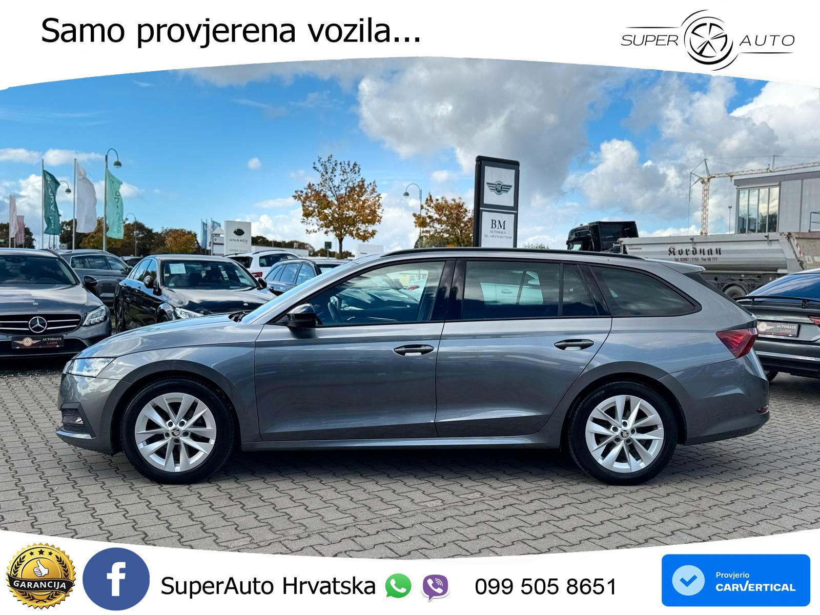 Škoda Octavia Combi 2.0 TDI (150 KS) DSG LED+GR SJED+ACC
