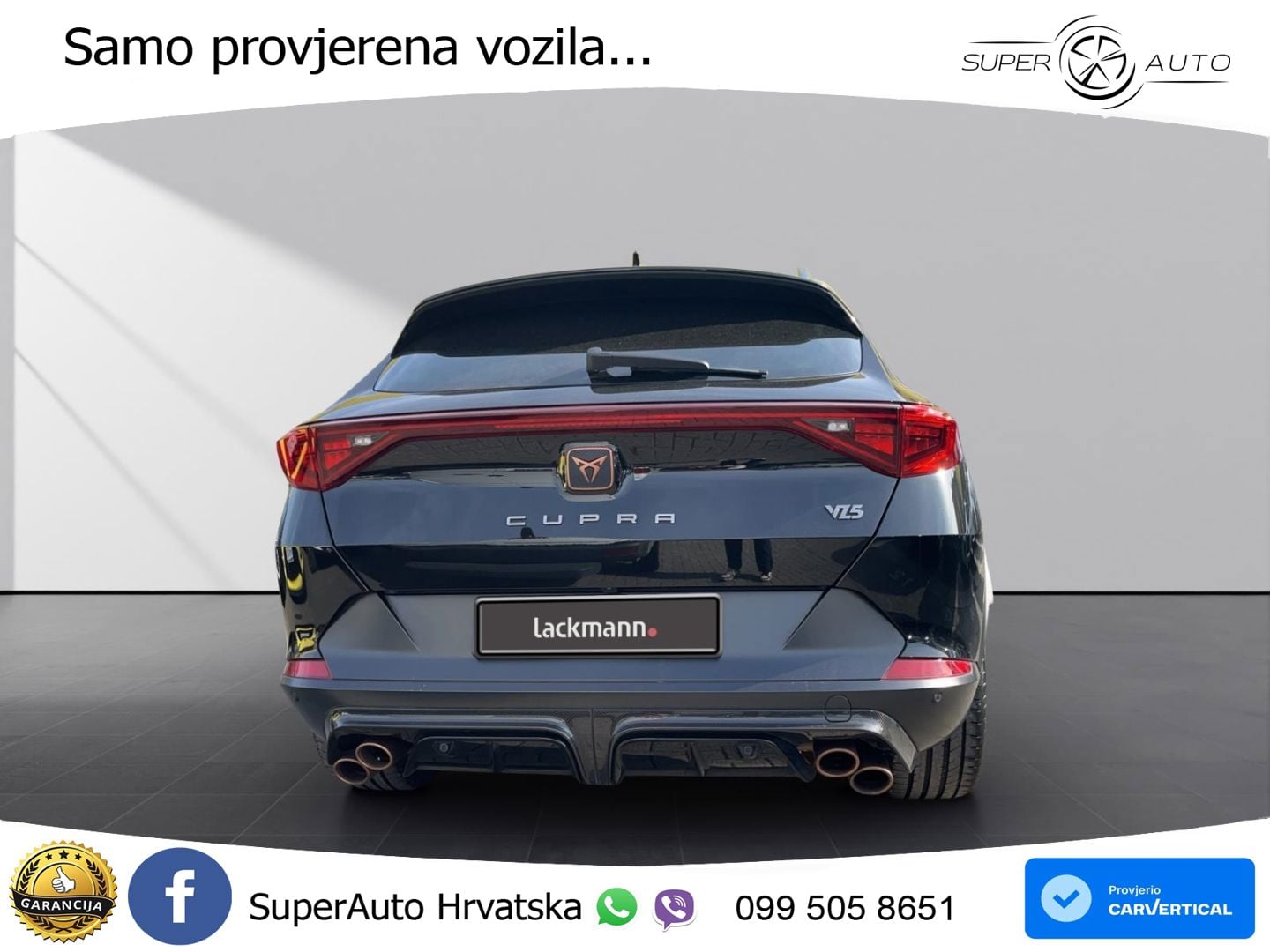 Cupra Formentor VZ5 2.5 TSI (390 KS) 4Drive DSG MATRIX+GR SJED+KAM