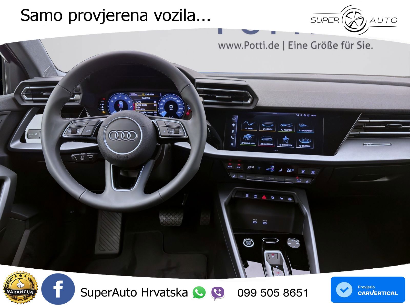Audi A3 Sportback 30 TFSI (116 KS) Mild Hybrid S tronic LED+GR SJED+ACC