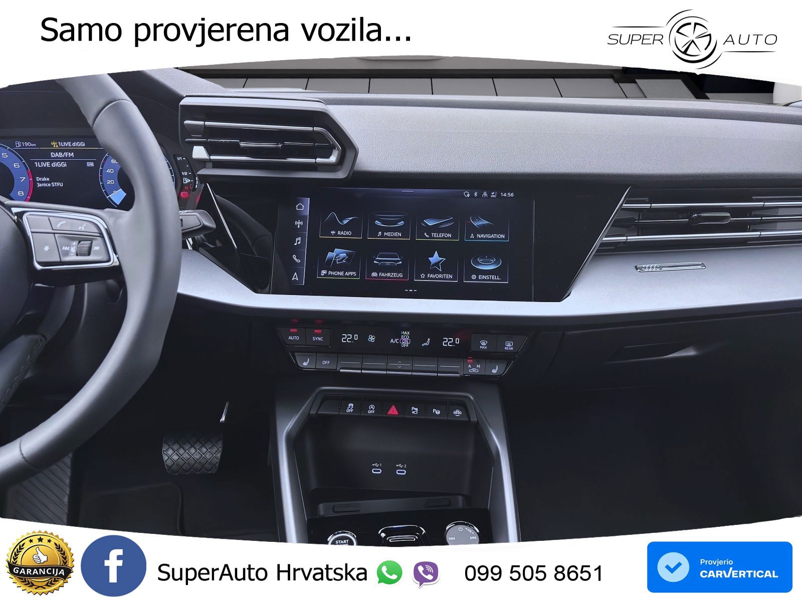 Audi A3 Sportback 30 TFSI (116 KS) Mild Hybrid S tronic LED+GR SJED+ACC