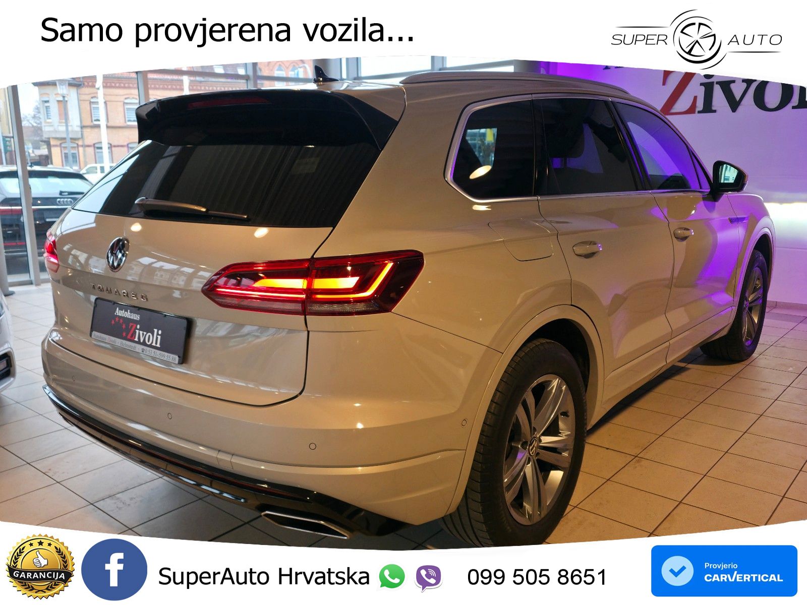 Volkswagen Touareg 3.0 V6 TDI (286 KS) 4MOTION Tiptronic R-Line LED+GR SJED+ACC