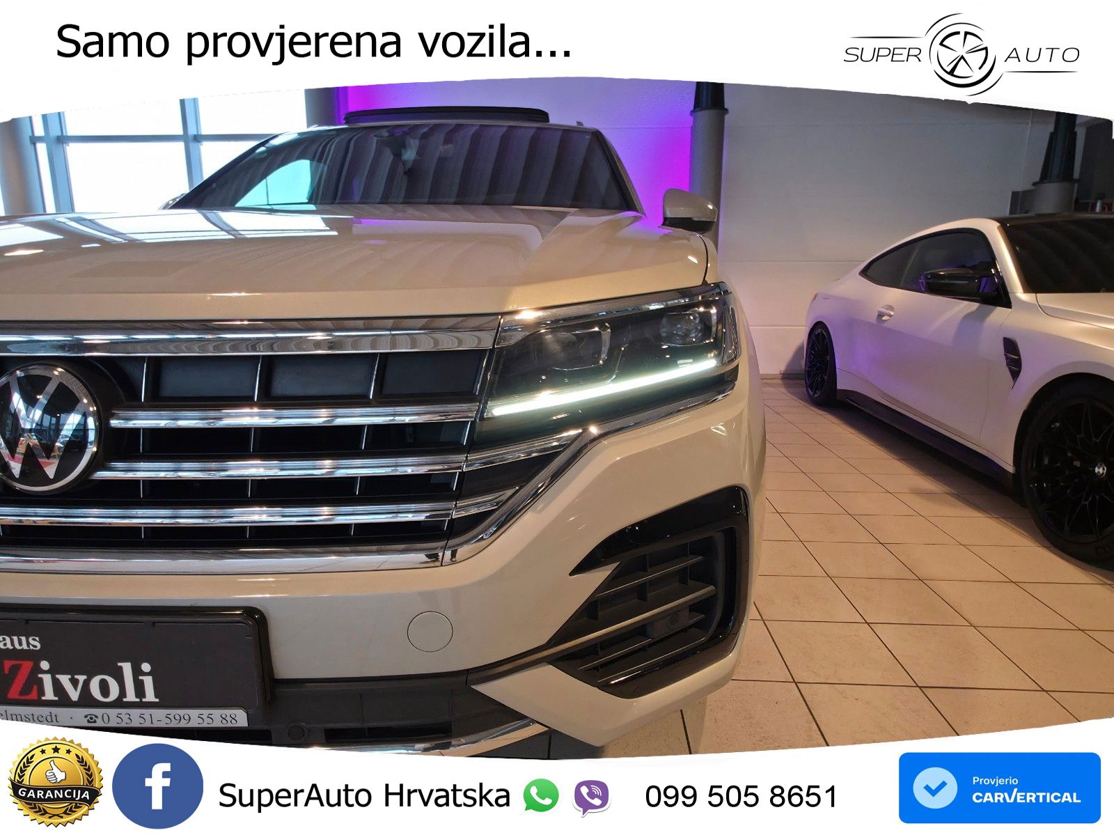 Volkswagen Touareg 3.0 V6 TDI (286 KS) 4MOTION Tiptronic R-Line LED+GR SJED+ACC