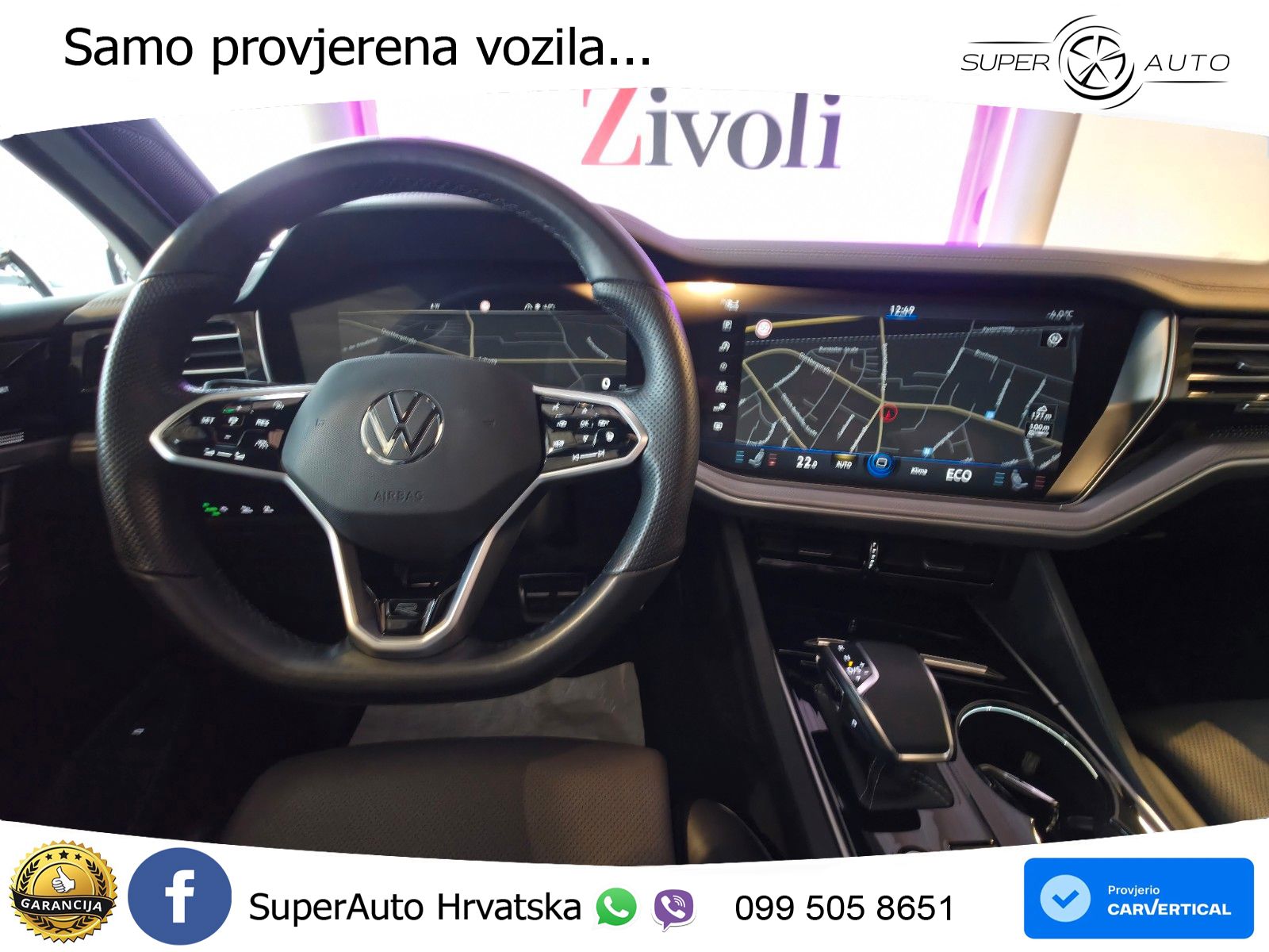 Volkswagen Touareg 3.0 V6 TDI (286 KS) 4MOTION Tiptronic R-Line LED+GR SJED+ACC