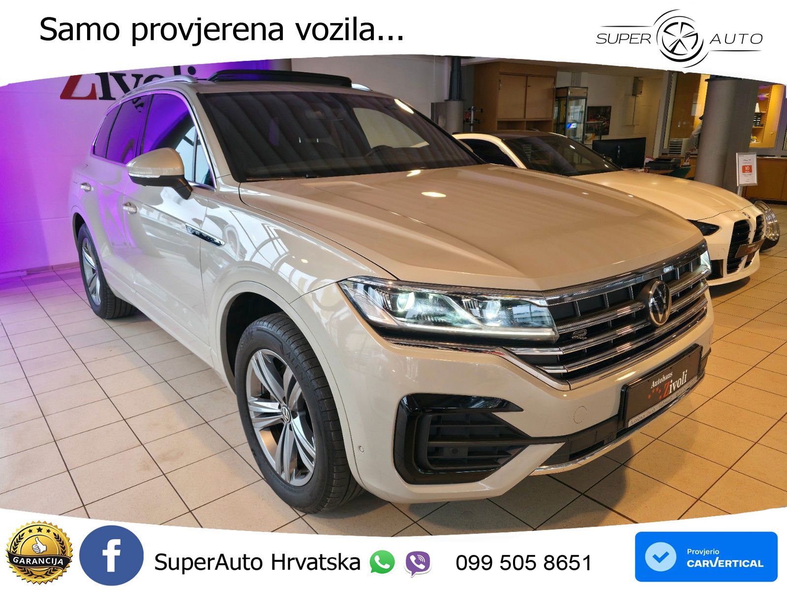 Volkswagen Touareg 3.0 V6 TDI (286 KS) 4MOTION Tiptronic R-Line LED+GR SJED+ACC