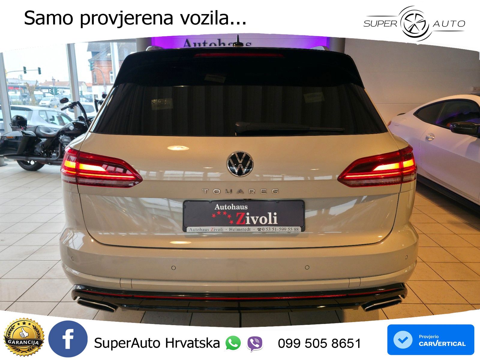 Volkswagen Touareg 3.0 V6 TDI (286 KS) 4MOTION Tiptronic R-Line LED+GR SJED+ACC