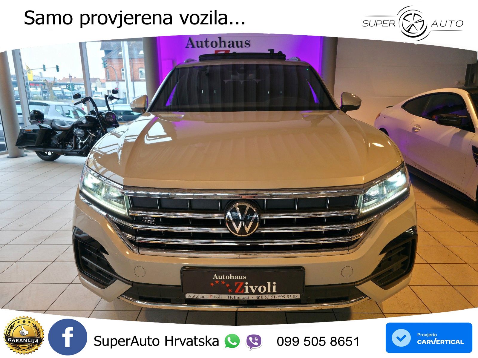 Volkswagen Touareg 3.0 V6 TDI (286 KS) 4MOTION Tiptronic R-Line LED+GR SJED+ACC