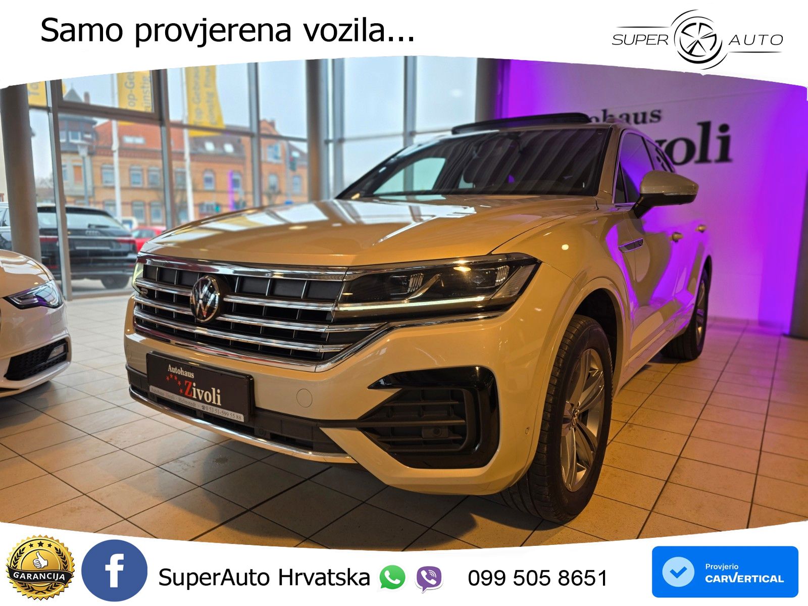 Volkswagen Touareg 3.0 V6 TDI (286 KS) 4MOTION Tiptronic R-Line LED+GR SJED+ACC