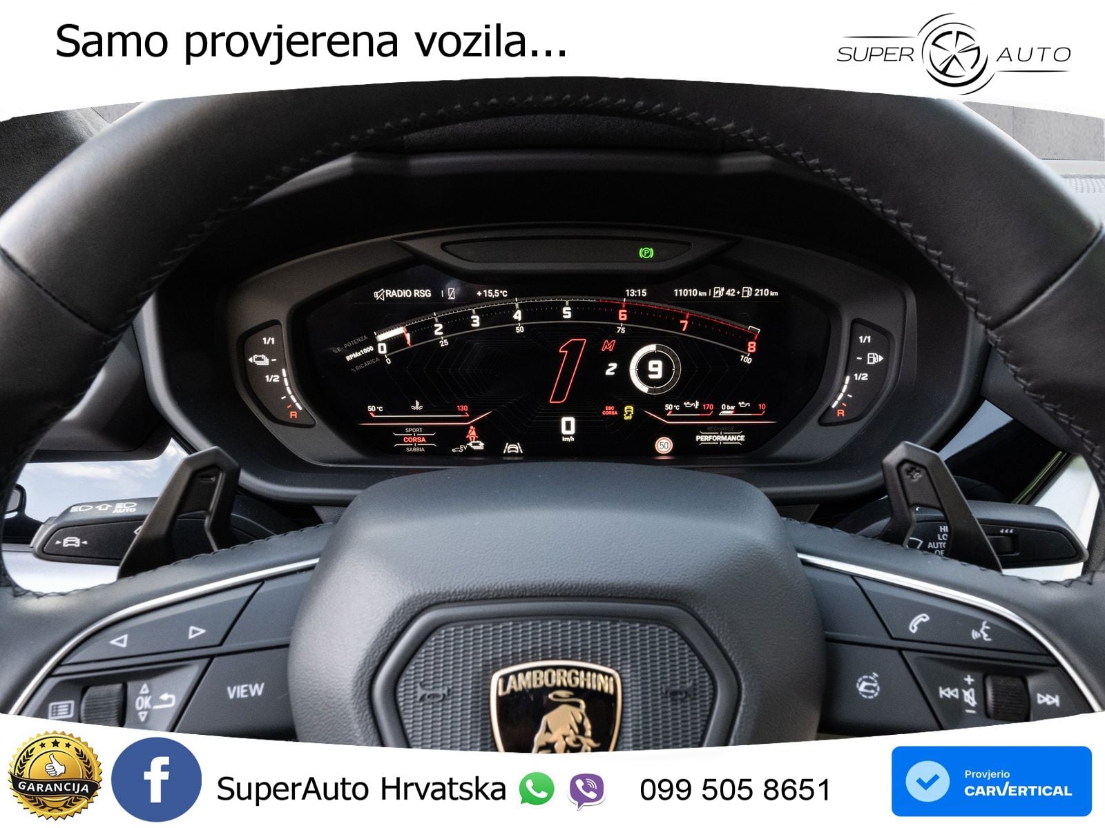 Lamborghini Urus SE 4.0 V8 (800 KS) 4WD Automatic LED+GR SJED+ACC