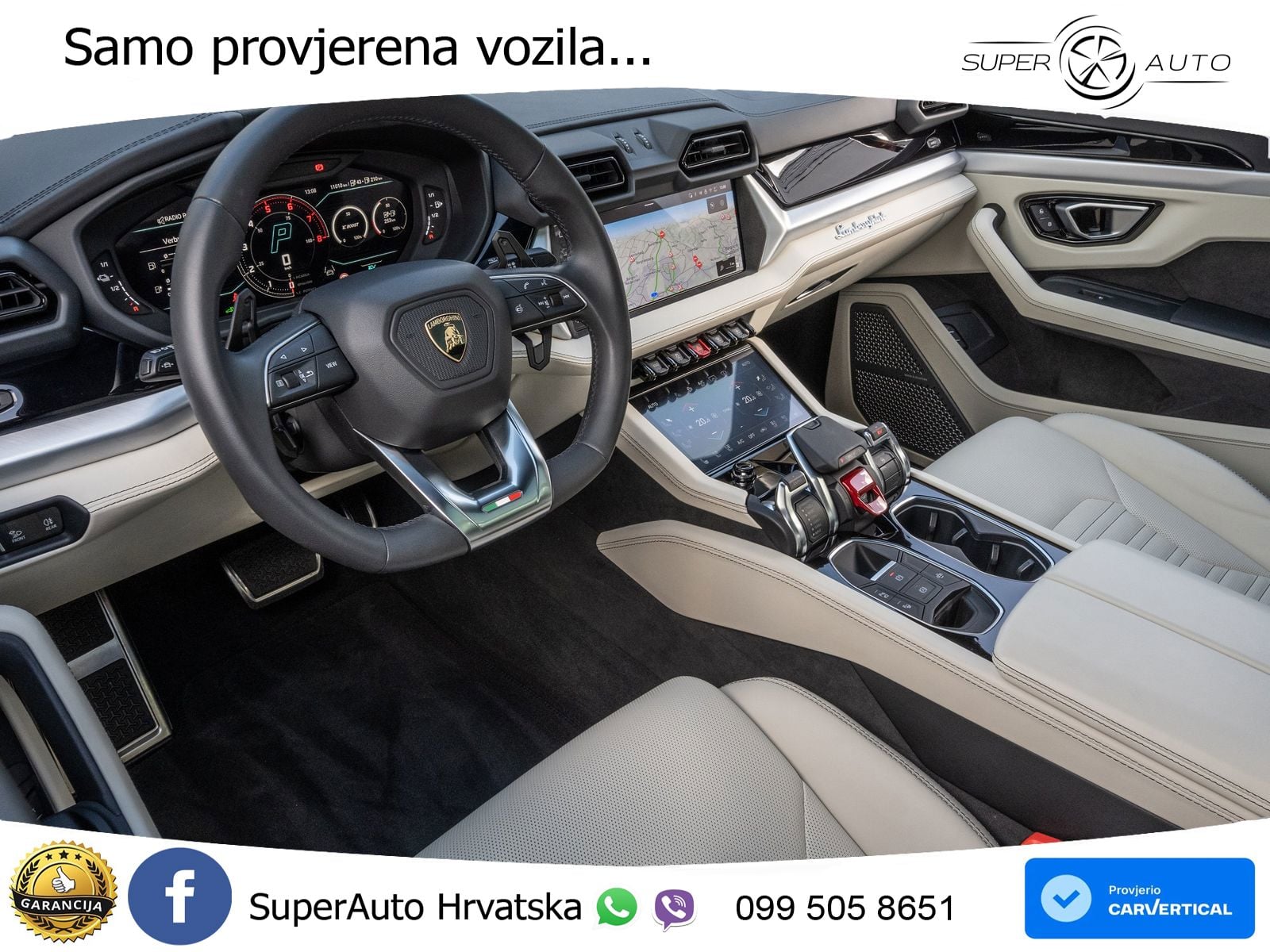 Lamborghini Urus SE 4.0 V8 (800 KS) 4WD Automatic LED+GR SJED+ACC