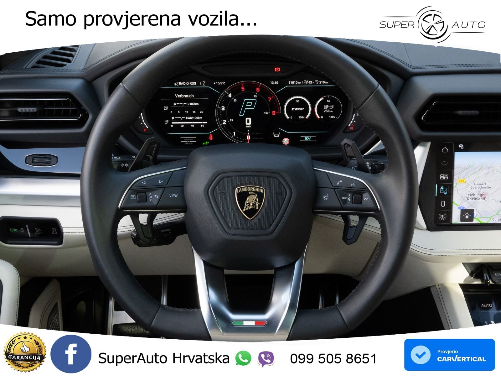 Lamborghini Urus SE 4.0 V8 (800 KS) 4WD Automatic LED+GR SJED+ACC