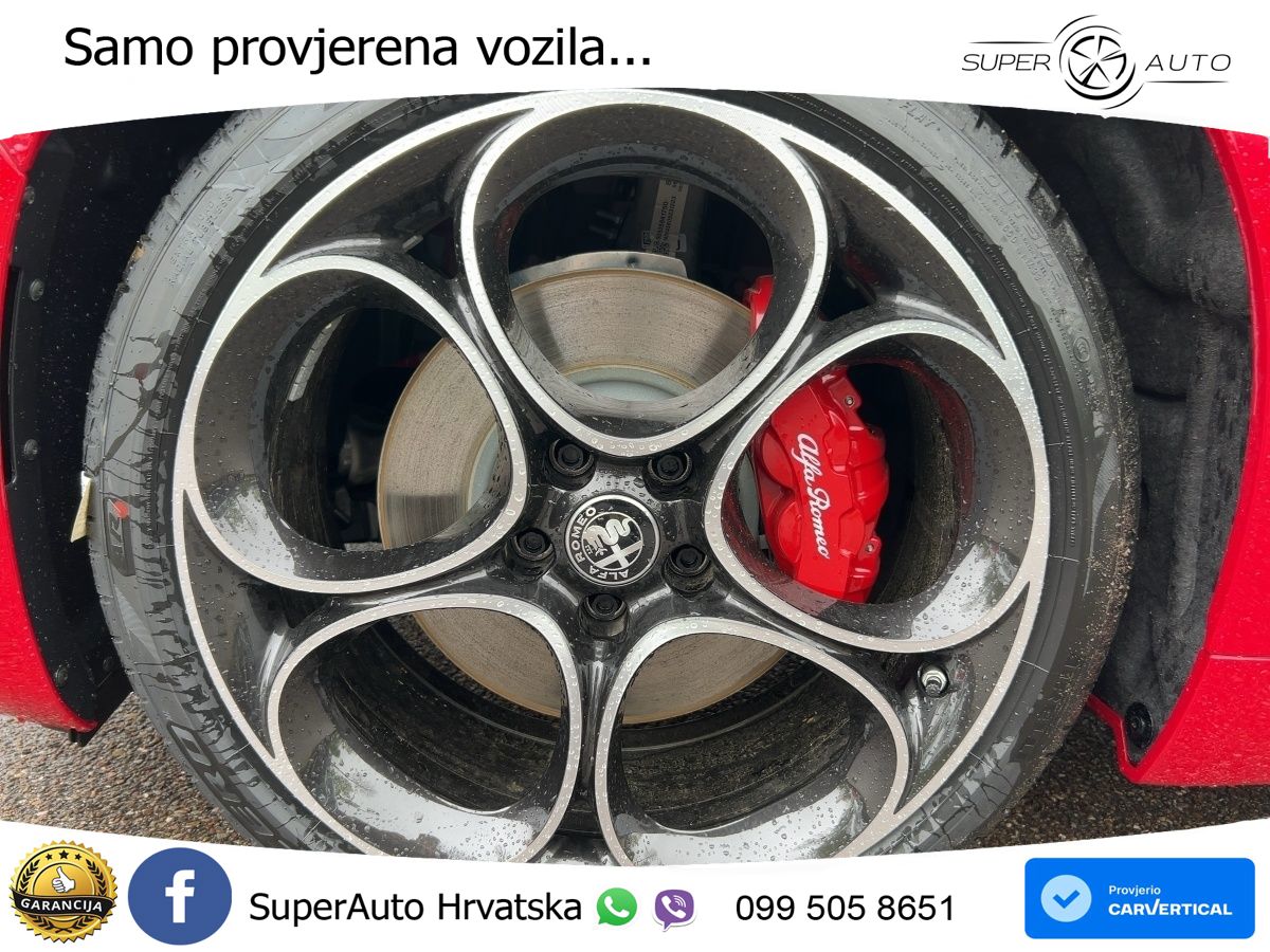 Alfa Romeo Giulia 2.2 MultiJet II (210 KS) Q4 Automatic LED+GR SJED+ACC