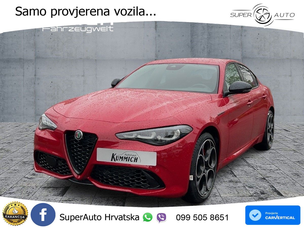 Alfa Romeo Giulia 2.2 MultiJet II (210 KS) Q4 Automatic LED+GR SJED+ACC