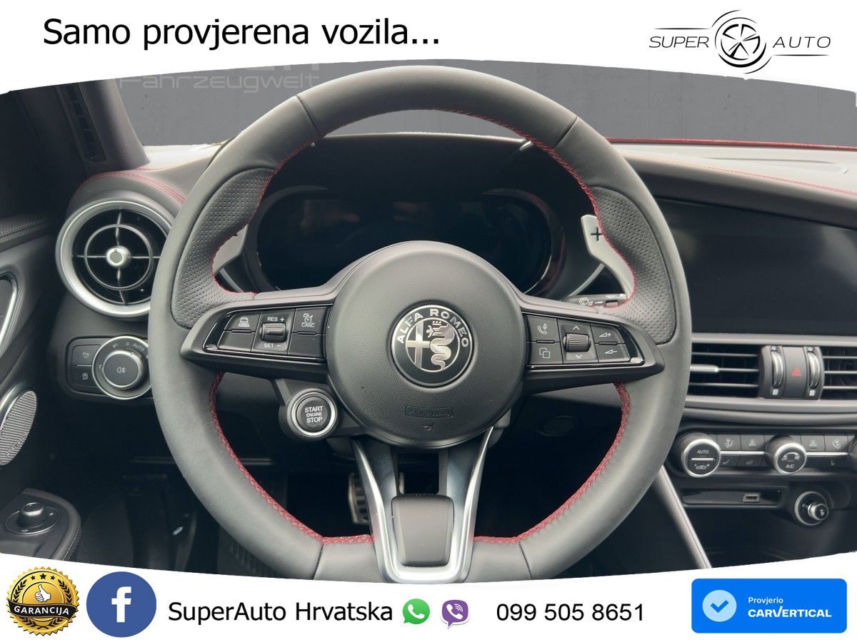 Alfa Romeo Giulia 2.2 MultiJet II (210 KS) Q4 Automatic LED+GR SJED+ACC