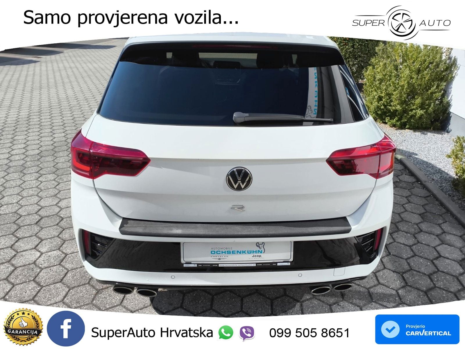 Volkswagen T-Roc I R 2.0 TSI (300 KS) OPF 4M DSG LED+GR SJED+ACC