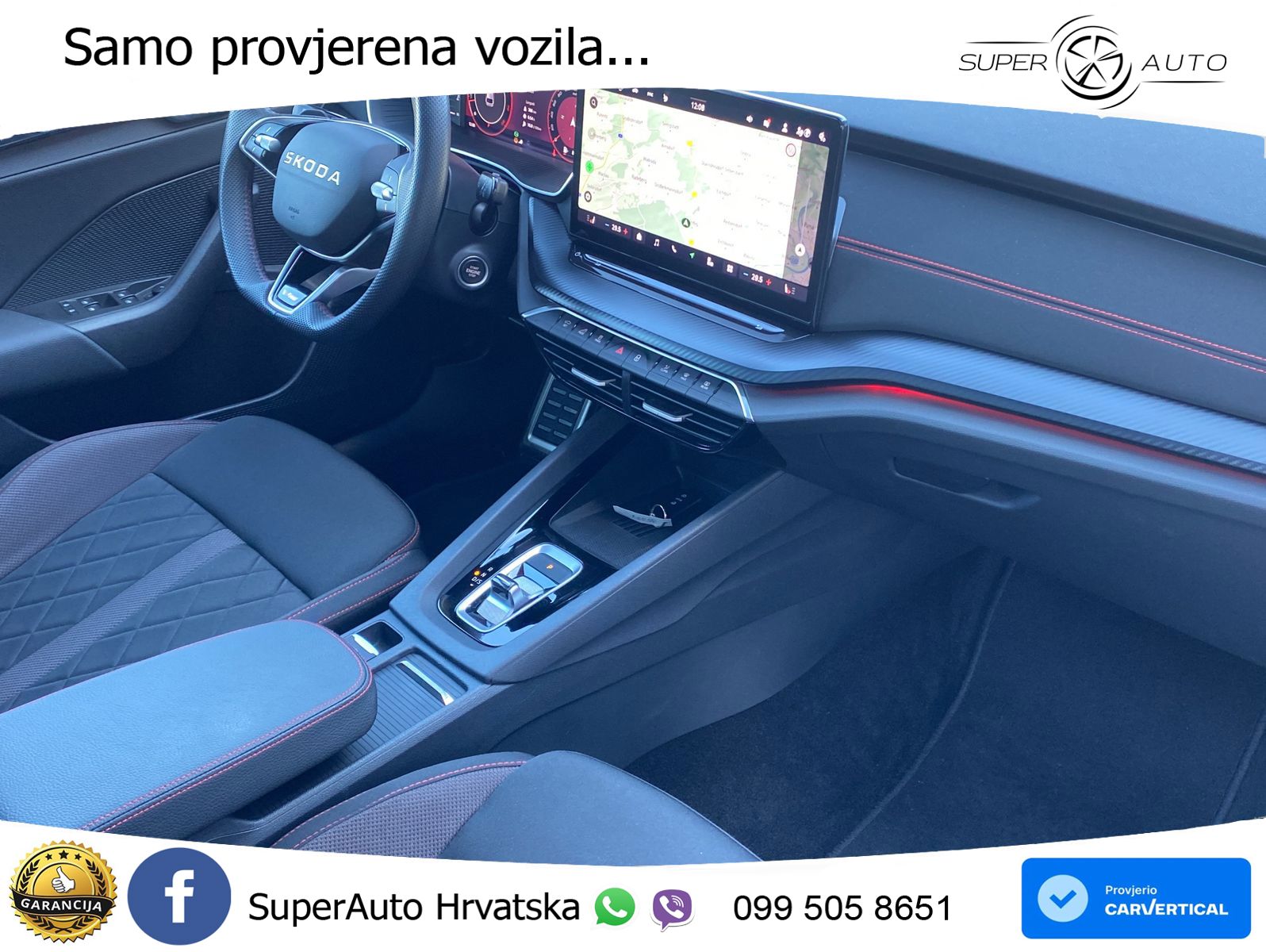 Škoda Octavia Combi RS 2.0 TSI (265 KS) DSG MATRIX+GR SJED+KAM