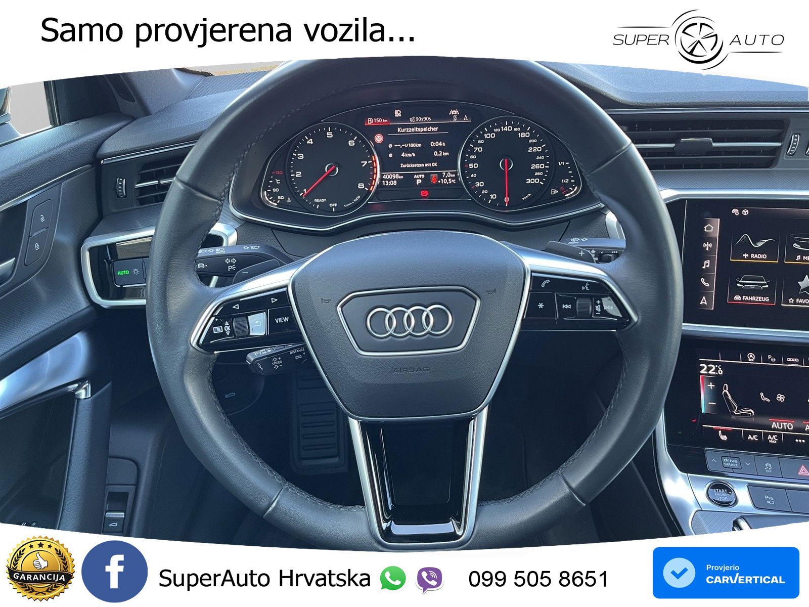 Audi A6 45 TFSI (265 KS) S tronic advanced LED+GR SJED+ACC
