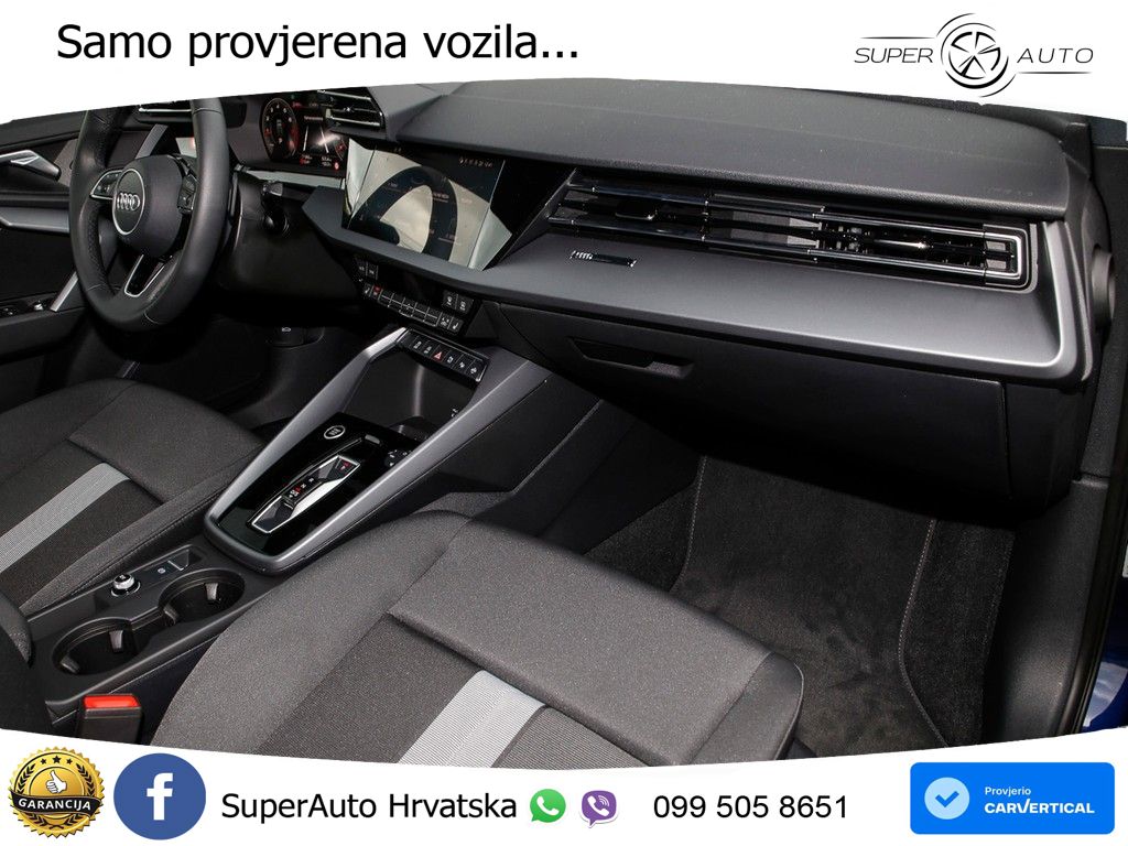Audi A3 Sportback 30 TFSI (116 KS) Mild Hybrid S tronic advanced LED+GR SJED+ACC