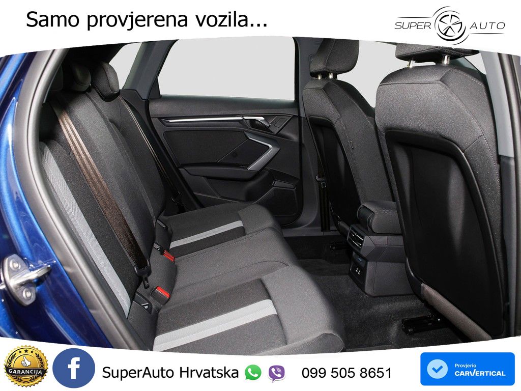 Audi A3 Sportback 30 TFSI (116 KS) Mild Hybrid S tronic advanced LED+GR SJED+ACC
