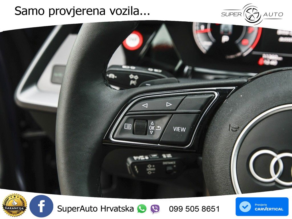 Audi A3 Sportback 30 TFSI (116 KS) Mild Hybrid S tronic advanced LED+GR SJED+ACC