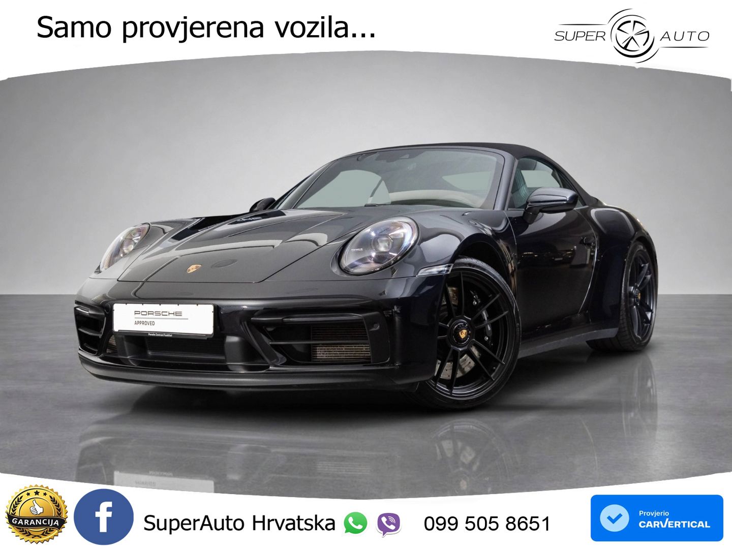 Porsche 911 Carrera GTS Cabriolet 3.0 (480 KS) PDK MATRIX+GR SJED+KAM