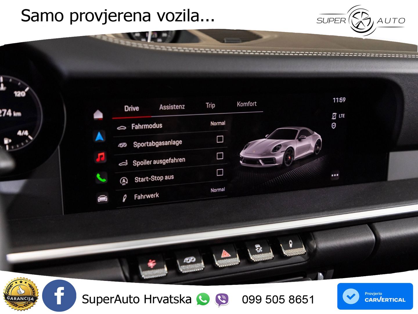 Porsche 911 Carrera GTS Cabriolet 3.0 (480 KS) PDK MATRIX+GR SJED+KAM
