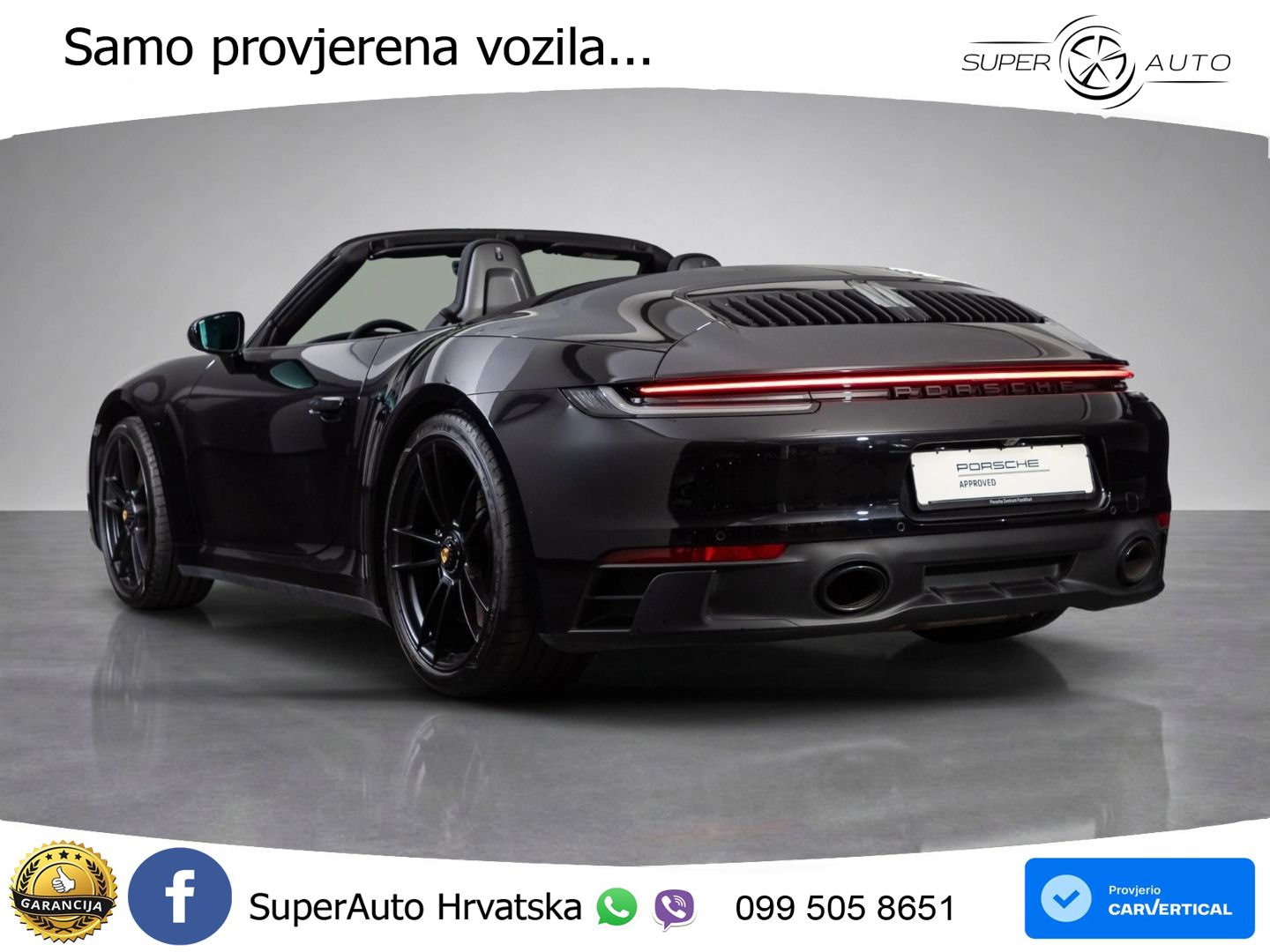 Porsche 911 Carrera GTS Cabriolet 3.0 (480 KS) PDK MATRIX+GR SJED+KAM