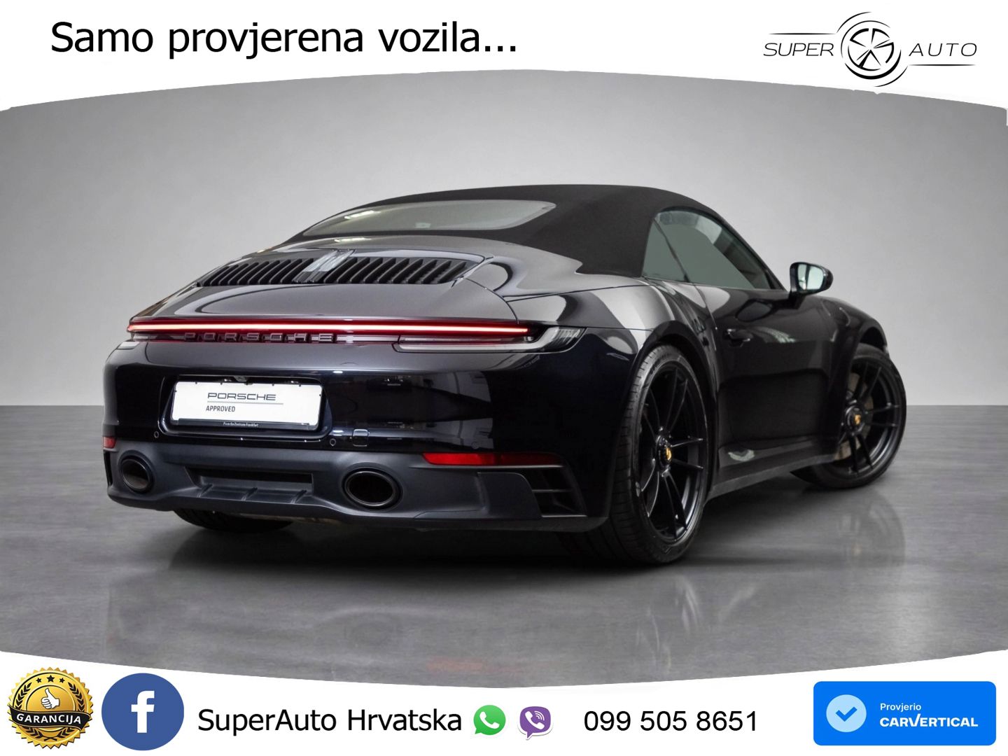 Porsche 911 Carrera GTS Cabriolet 3.0 (480 KS) PDK MATRIX+GR SJED+KAM