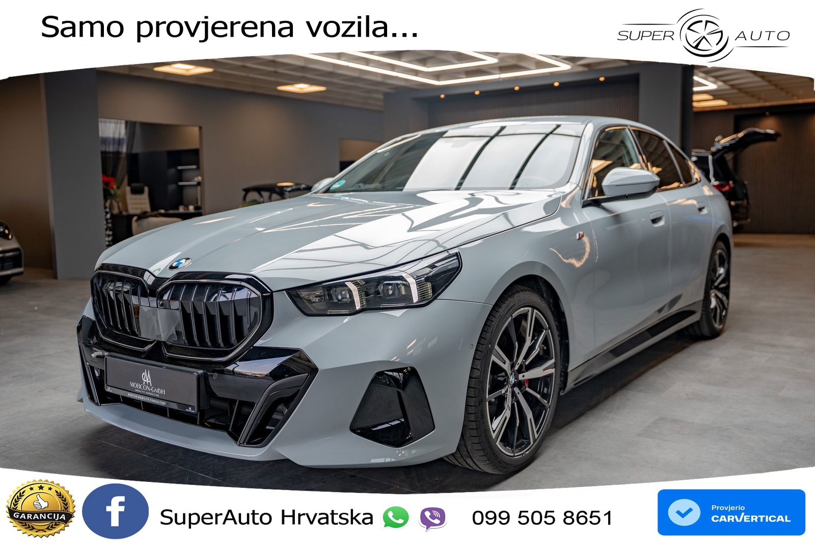 BMW 520d (197 KS) Steptronic M Sport LED+GR SJED+ACC