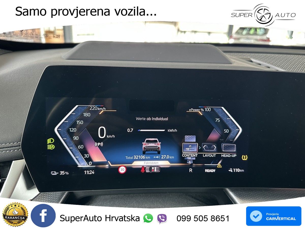 BMW iX1 68 kWh (313 KS) xDrive30 M Sport ACC+HEAD+GR SJED+360+PANO