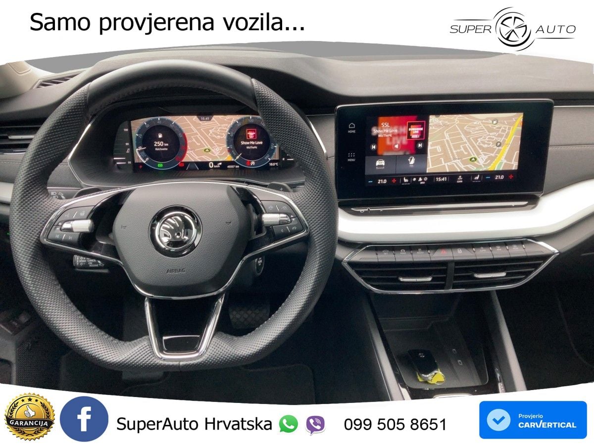 Škoda Octavia Combi 2.0 TSI (190 KS) 4x4 DSG MATRIX+GR SJED+KAM