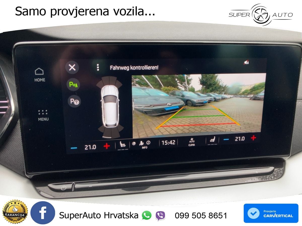 Škoda Octavia Combi 2.0 TSI (190 KS) 4x4 DSG MATRIX+GR SJED+KAM