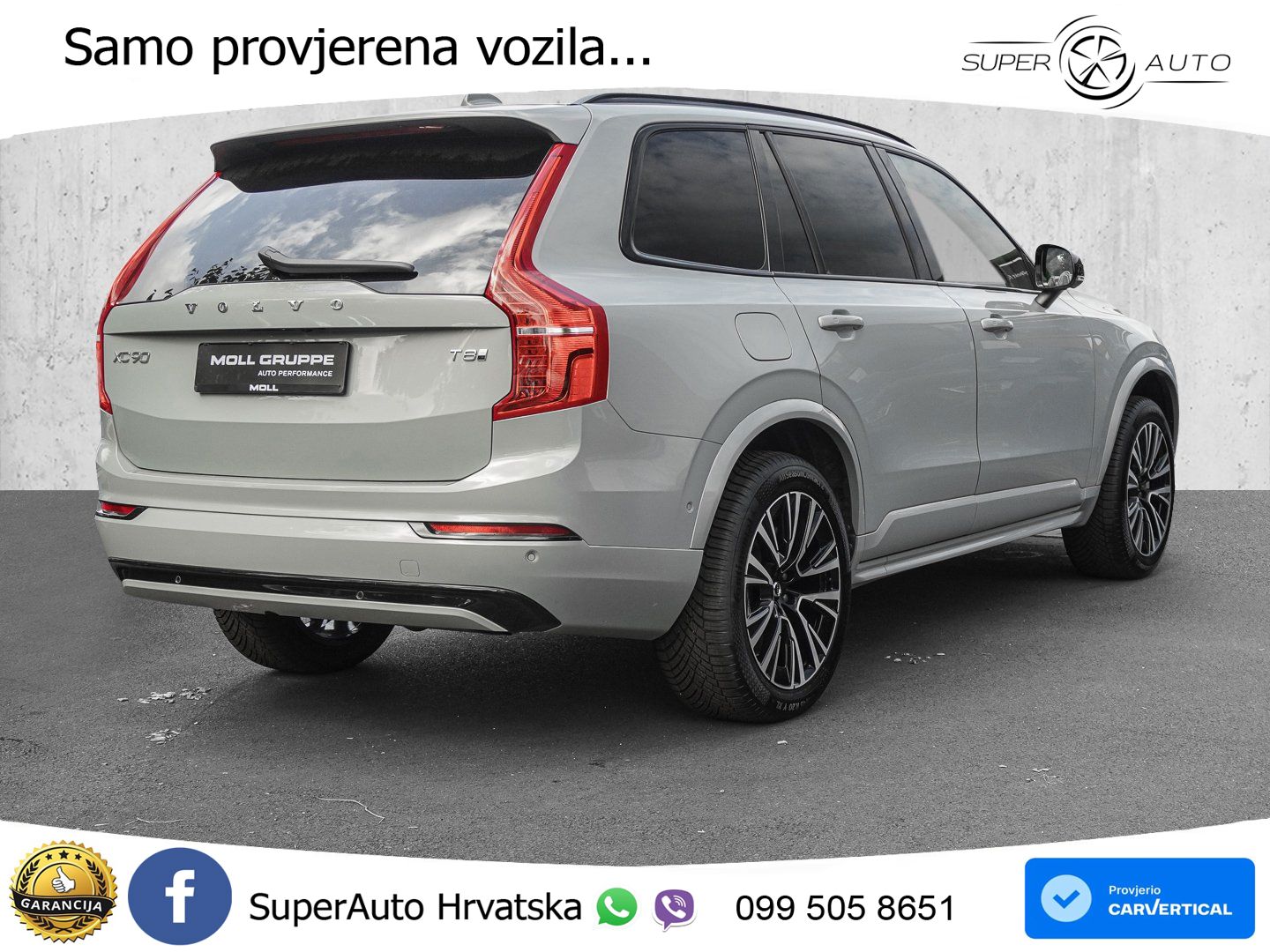 Volvo XC90 2.0 T8 AWD Automatic ACC+GR SJED+360+PANO