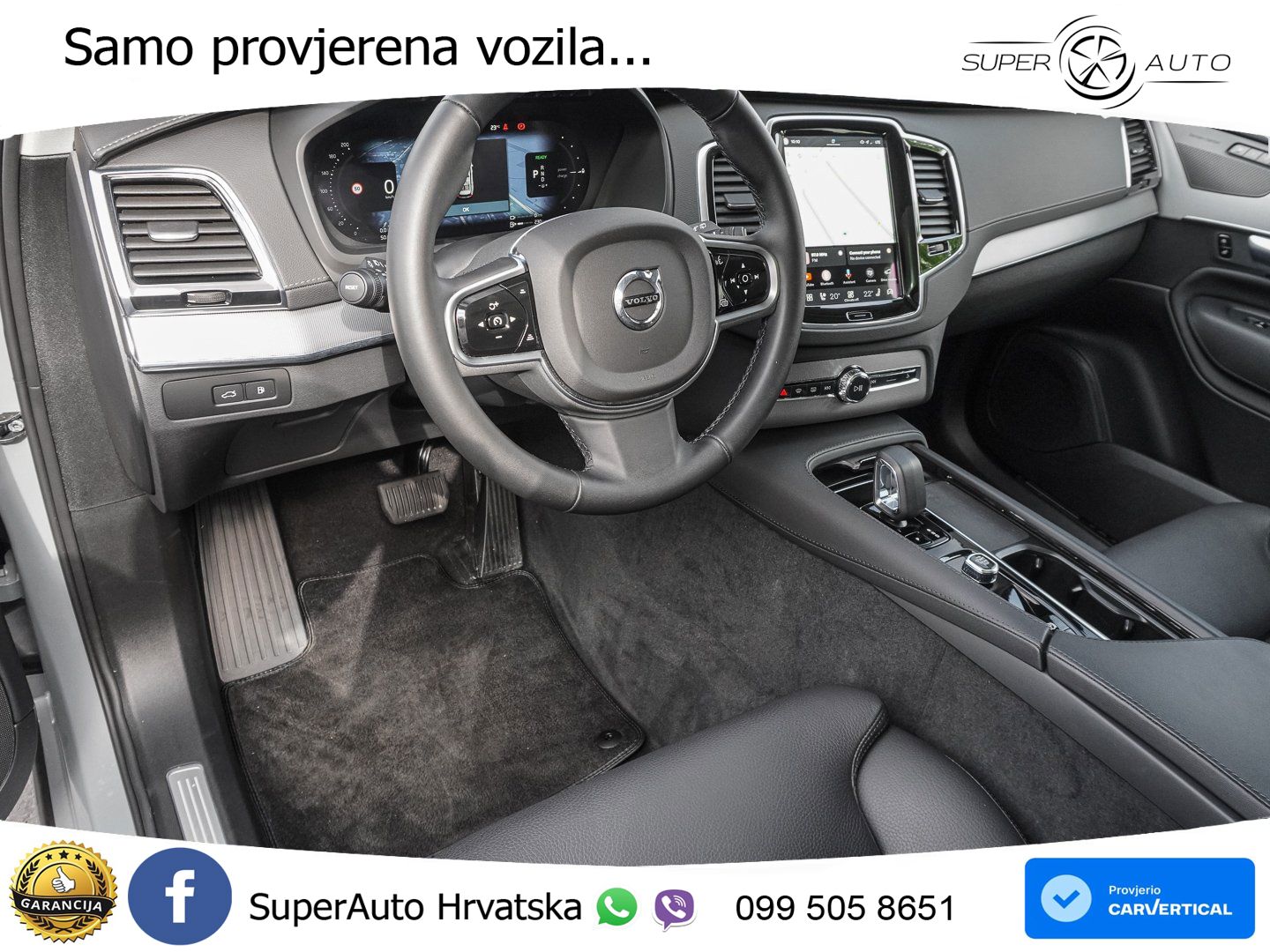 Volvo XC90 2.0 T8 AWD Automatic ACC+GR SJED+360+PANO
