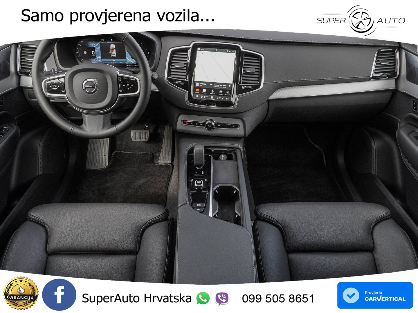 Volvo XC90 2.0 T8 AWD Automatic ACC+GR SJED+360+PANO