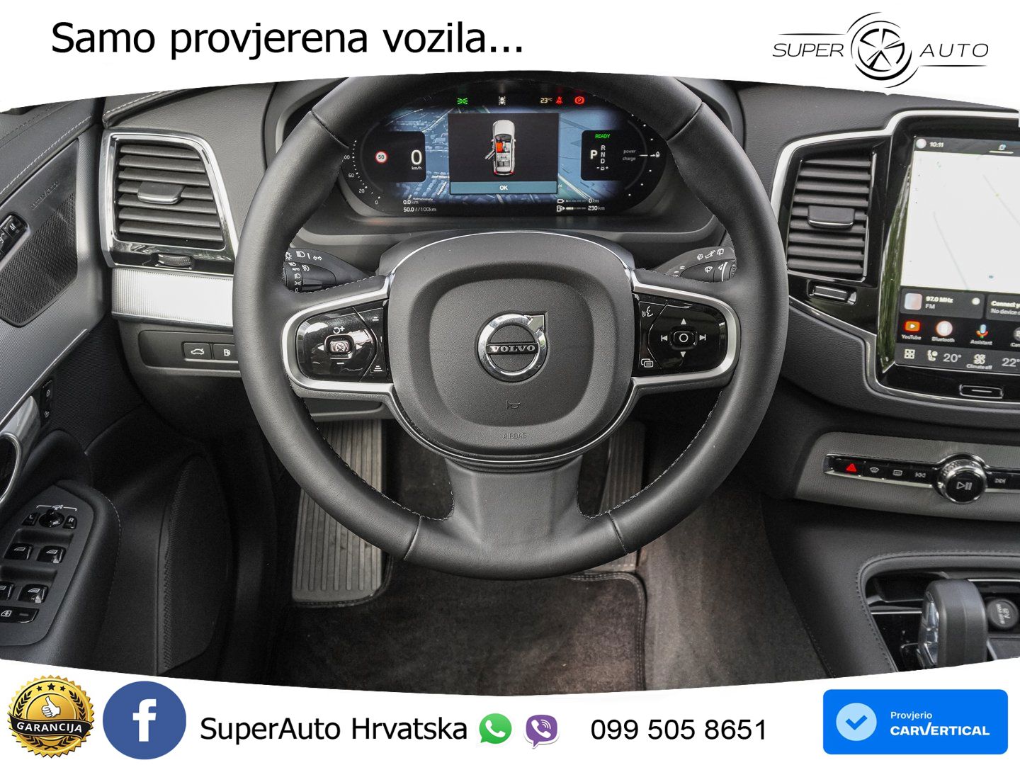 Volvo XC90 2.0 T8 AWD Automatic ACC+GR SJED+360+PANO