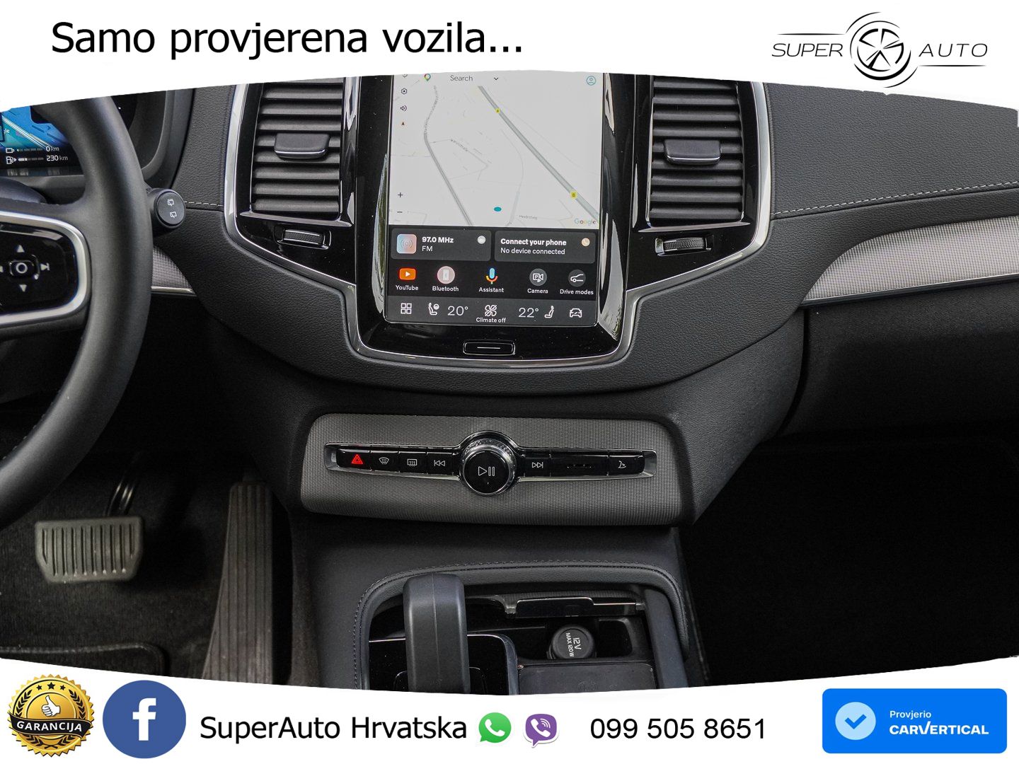 Volvo XC90 2.0 T8 AWD Automatic ACC+GR SJED+360+PANO