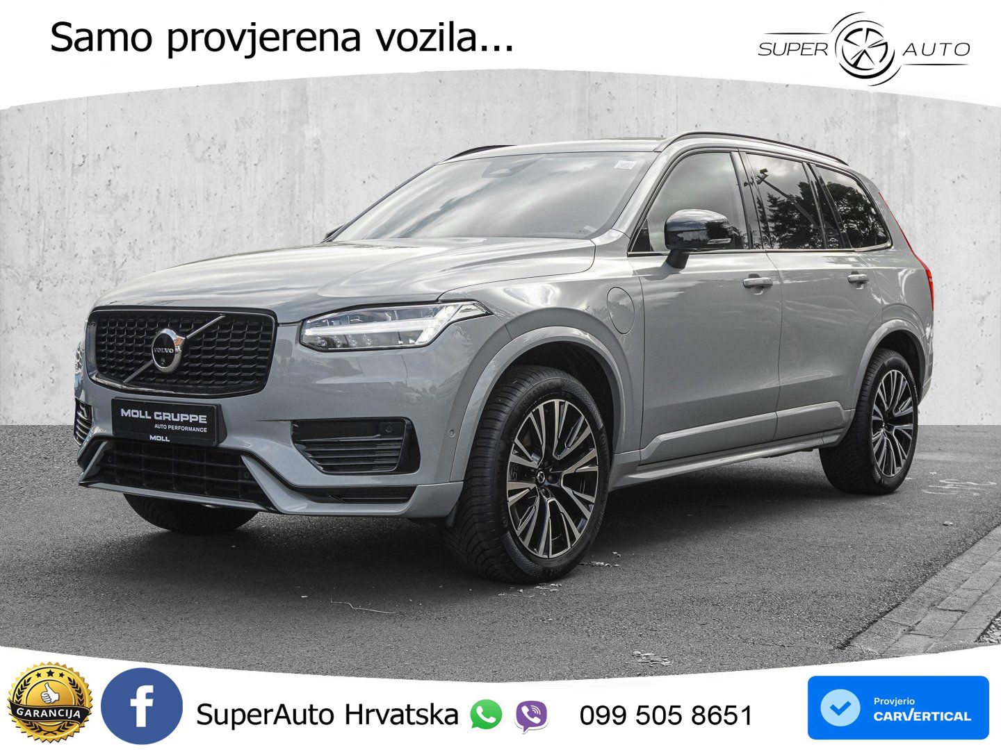 Volvo XC90 2.0 T8 AWD Automatic ACC+GR SJED+360+PANO