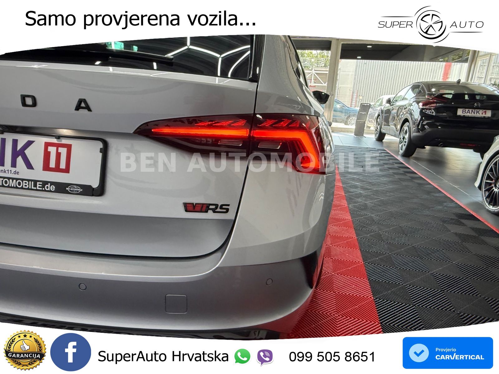 Škoda Octavia Combi RS 2.0 TDI (200 KS) 4x4 DSG LED+GR SJED+ACC