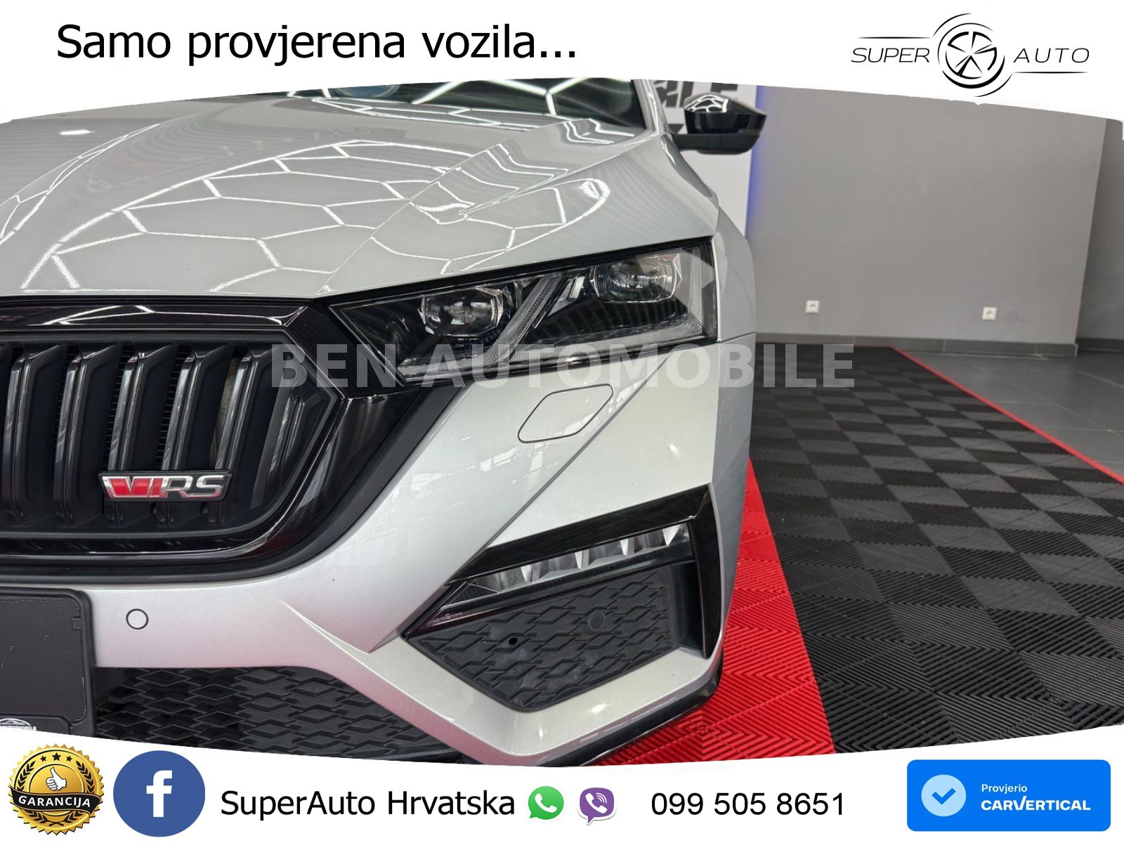 Škoda Octavia Combi RS 2.0 TDI (200 KS) 4x4 DSG LED+GR SJED+ACC