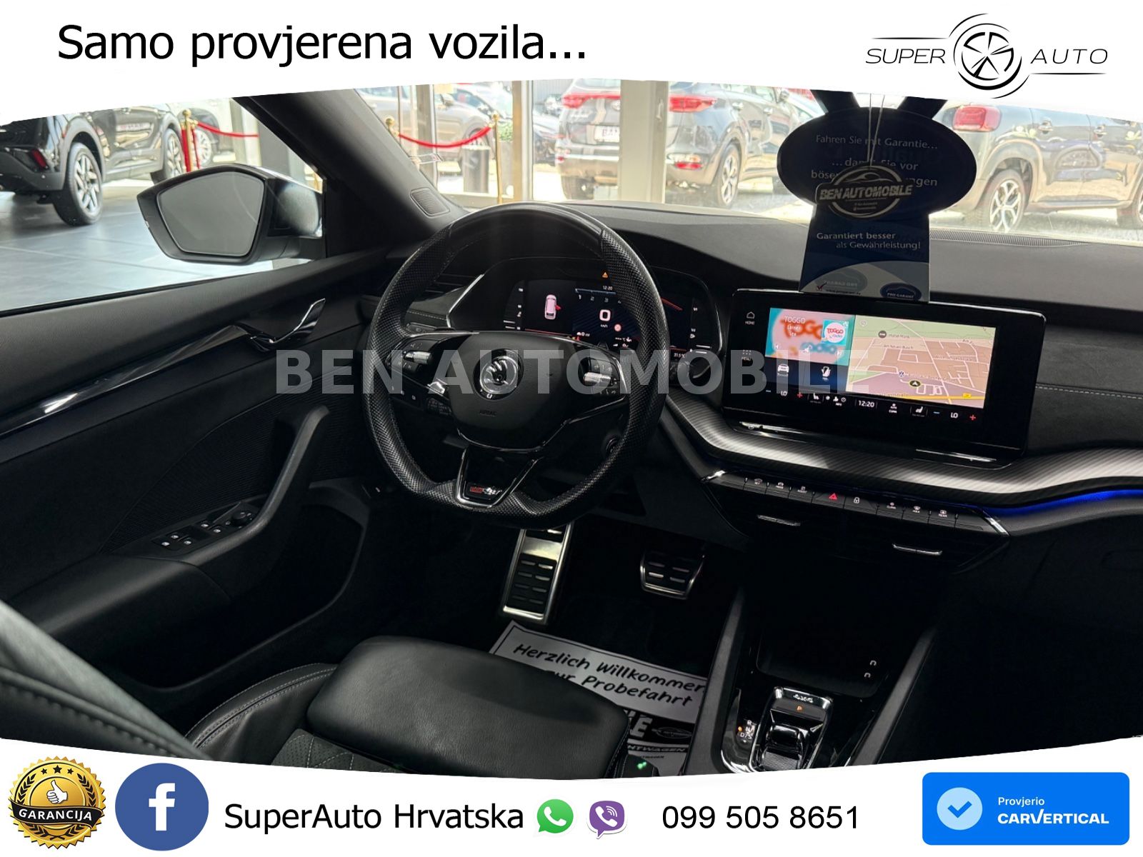 Škoda Octavia Combi RS 2.0 TDI (200 KS) 4x4 DSG LED+GR SJED+ACC