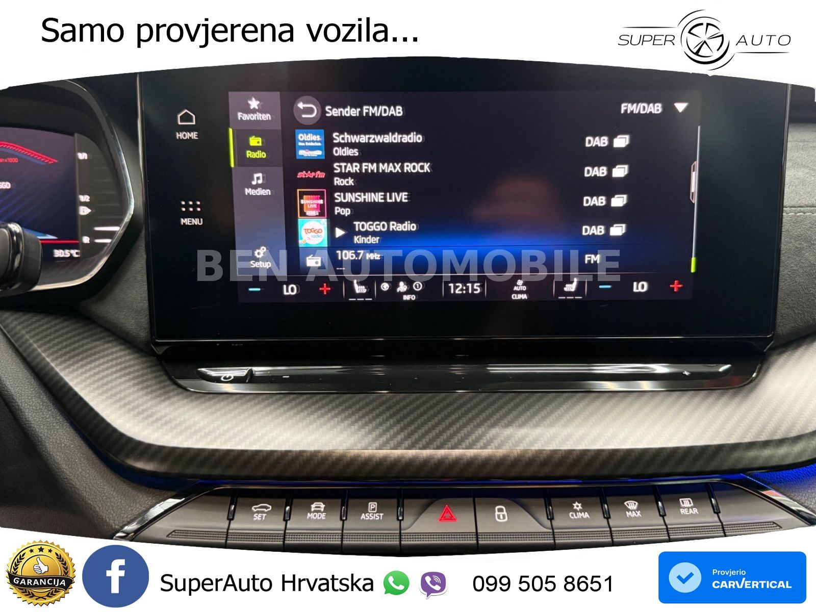 Škoda Octavia Combi RS 2.0 TDI (200 KS) 4x4 DSG LED+GR SJED+ACC