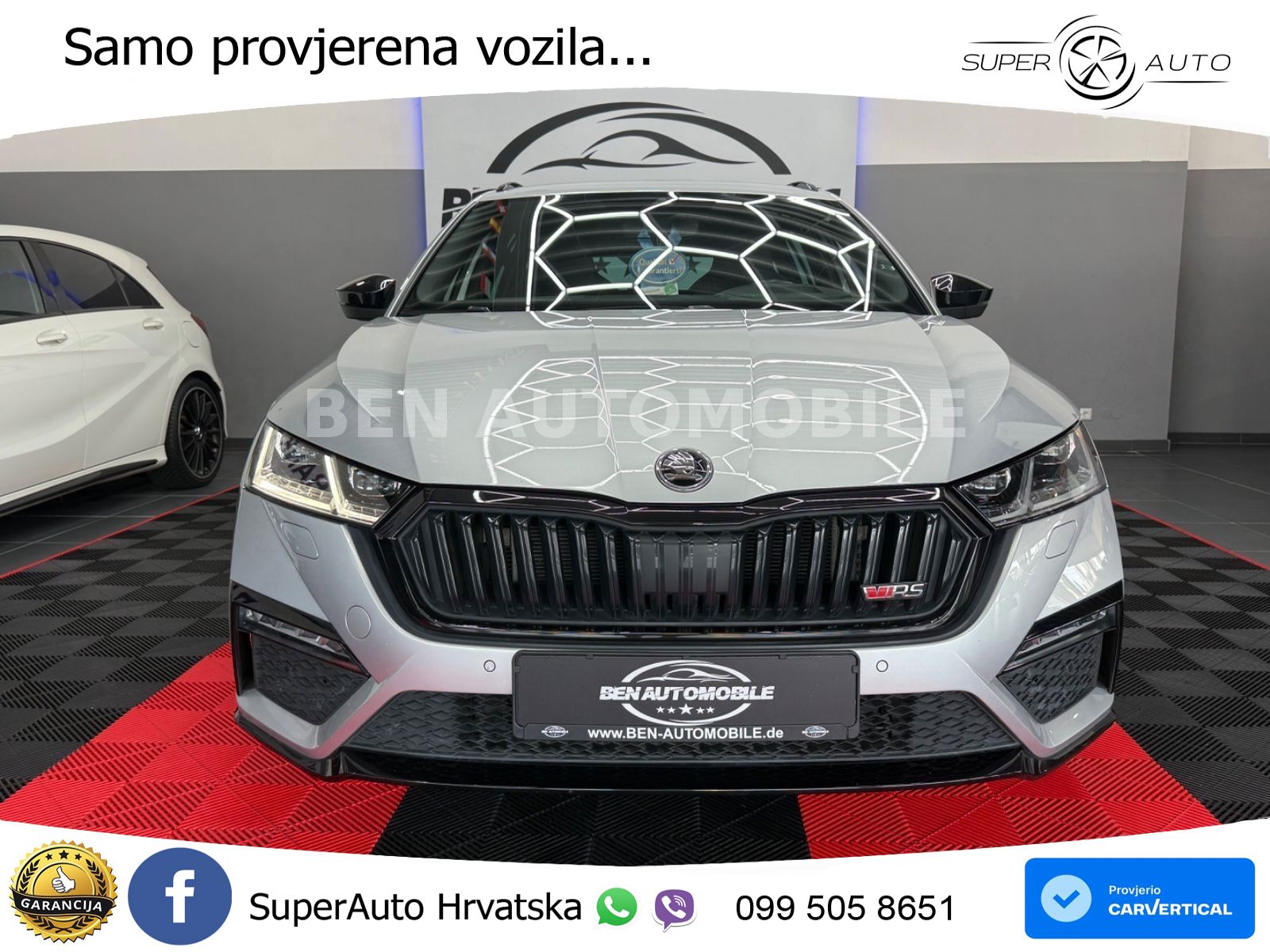 Škoda Octavia Combi RS 2.0 TDI (200 KS) 4x4 DSG LED+GR SJED+ACC