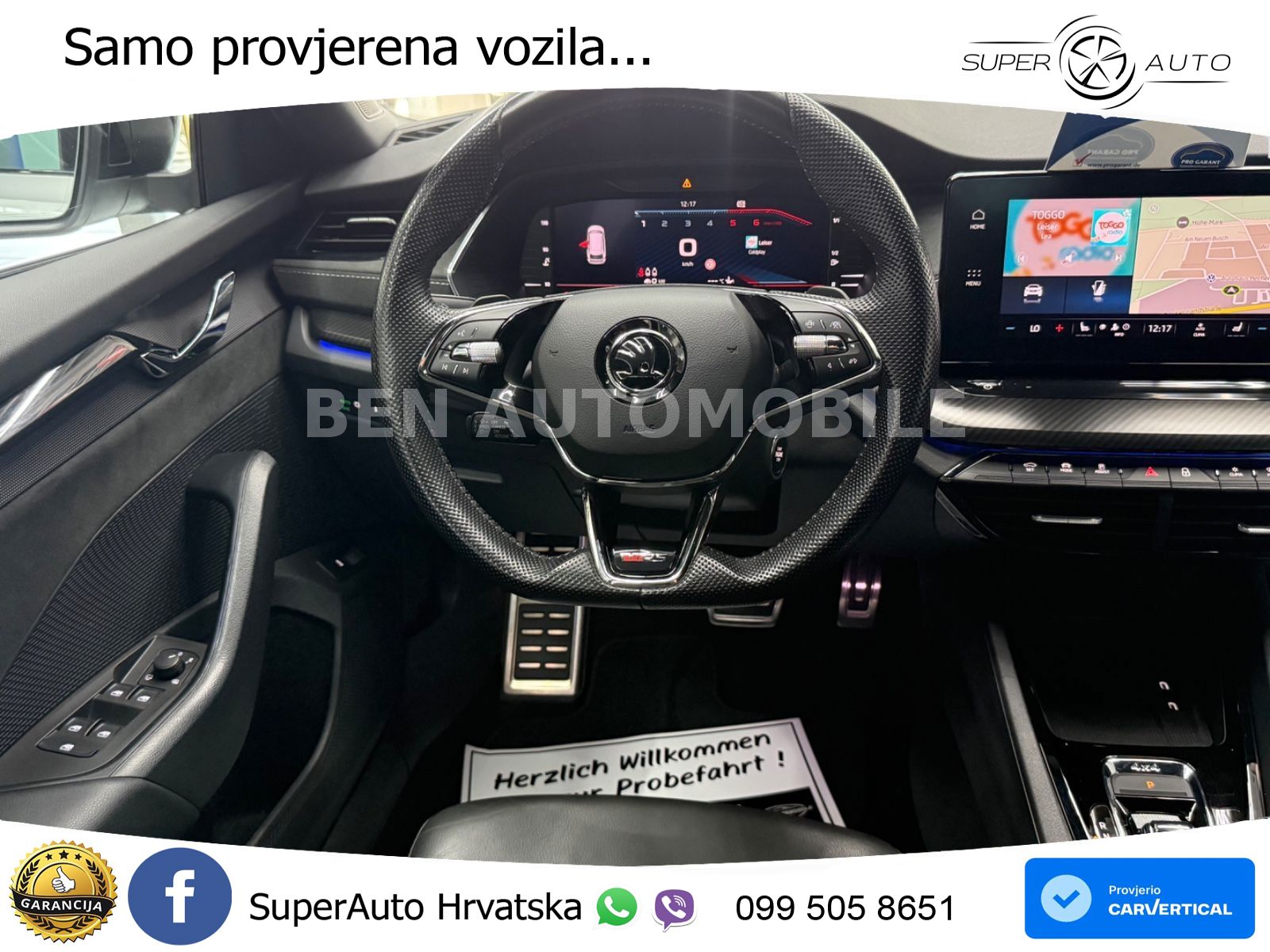 Škoda Octavia Combi RS 2.0 TDI (200 KS) 4x4 DSG LED+GR SJED+ACC