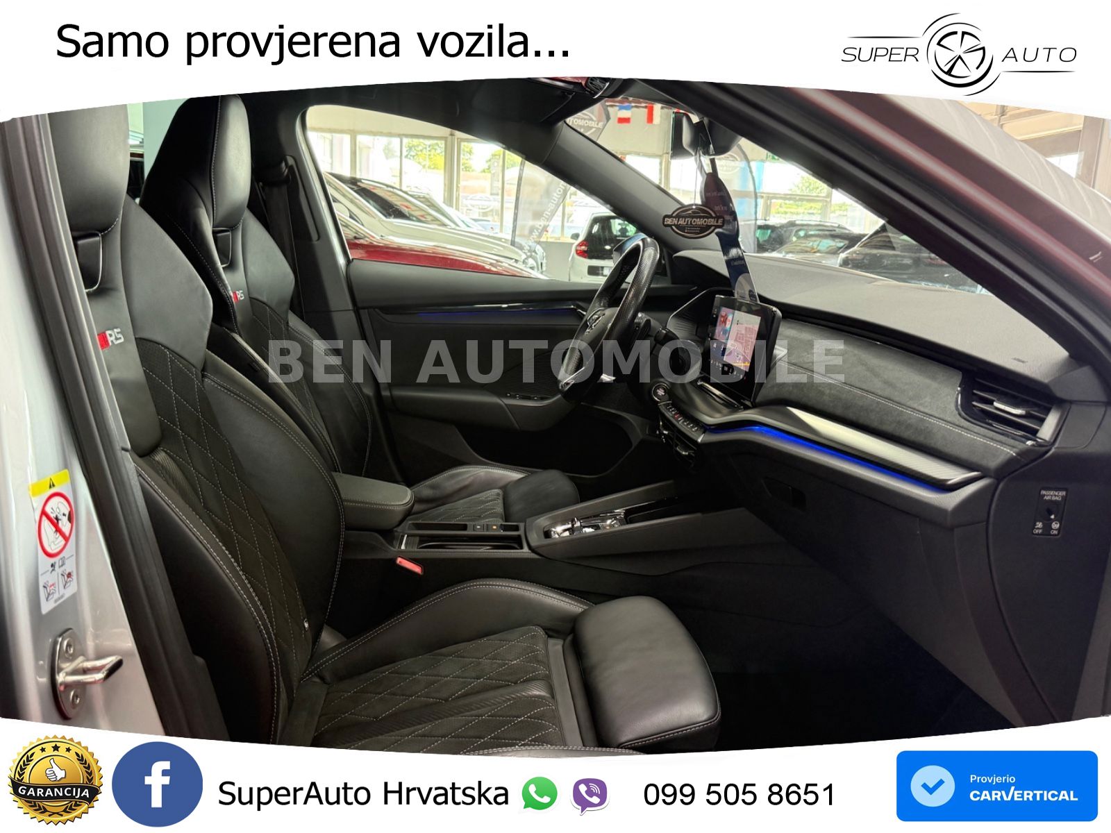 Škoda Octavia Combi RS 2.0 TDI (200 KS) 4x4 DSG LED+GR SJED+ACC