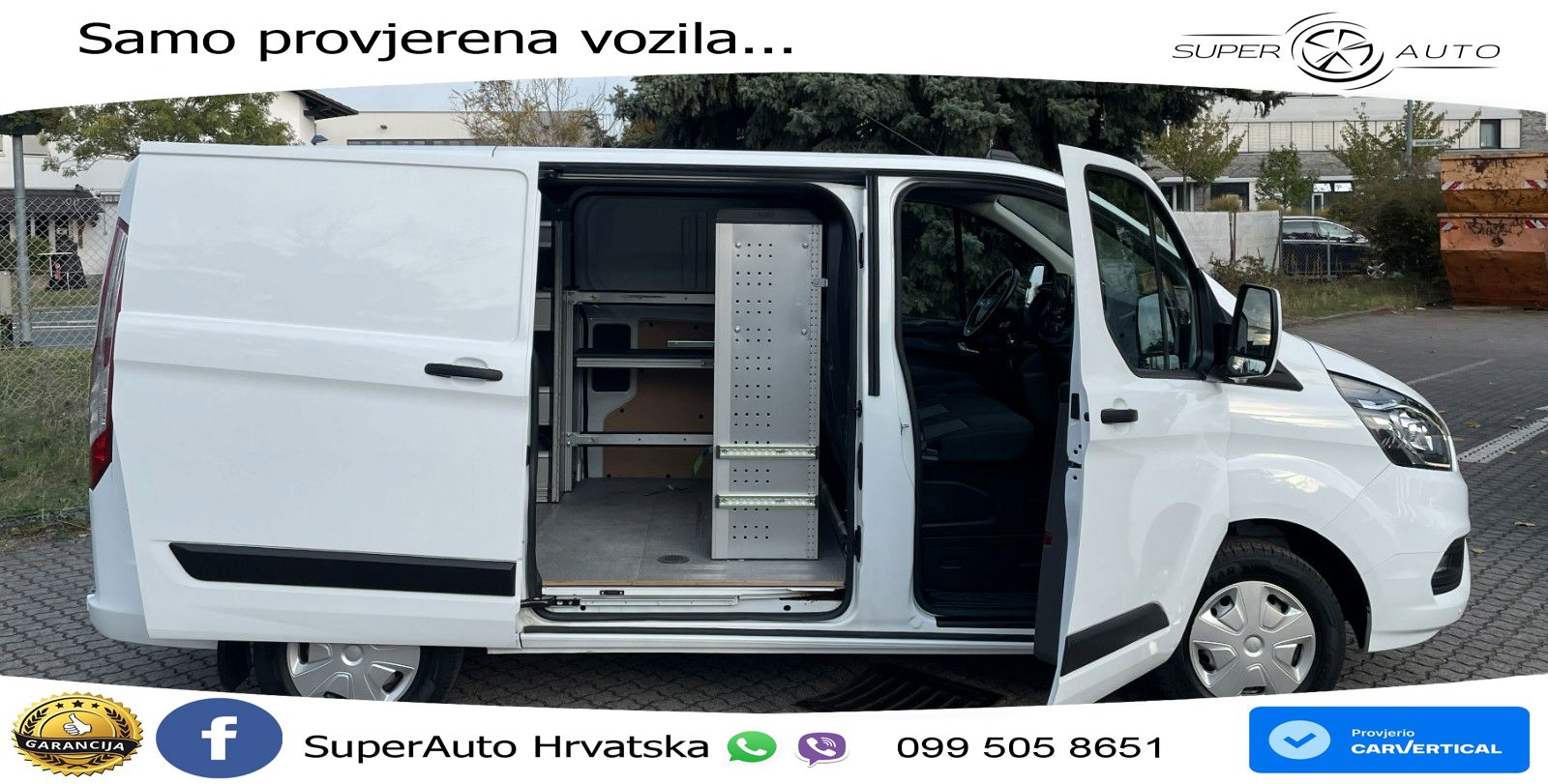 Ford Transit Custom 300 L1 BOTT Regale Klima Navi PDC 131 KS