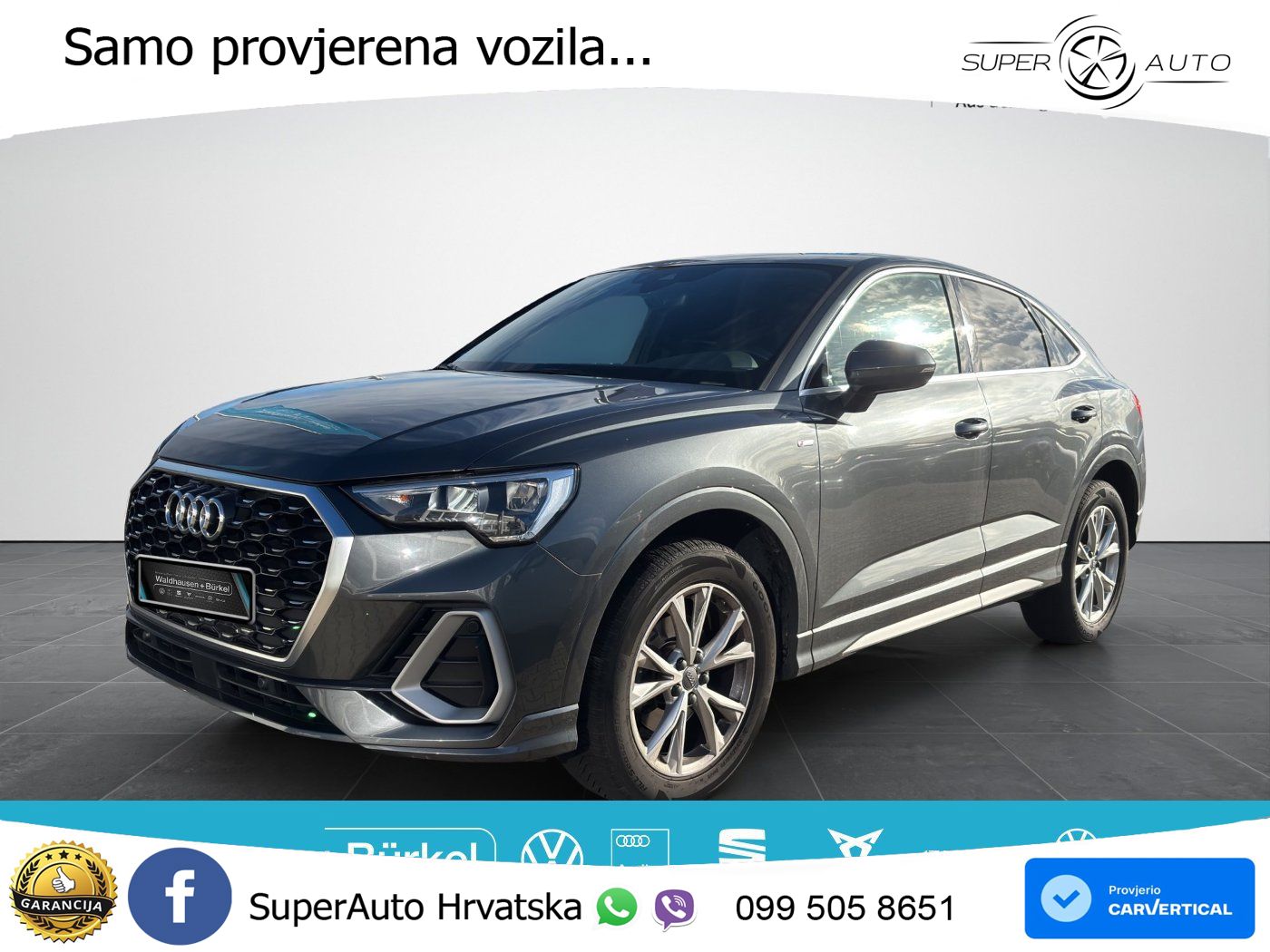 Audi Q3 Sportback 35 TFSI (150 KS) S line
